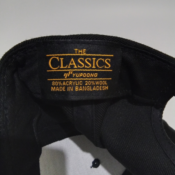 Hamsa Hand 3rd Eye 3D Embroidered Black Snapback Hat Flat Bill 6 Panel Yupoong - Picture 9 of 9